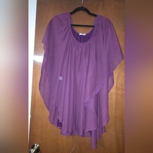 Cha Cha Vente Purple Top Size 3X